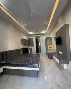Bedroom Image of 450 Sq.ft 1 RK Builder Floor for rent in Scheme No 54 Indore for Rs. 16500