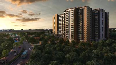Image of 1299 Sq.ft 2 BHK Apartment / Flat for sale in Shriram Southern Crest Phase 1, Kumaraswamy Layout, Bengaluru for Rs. 21900000
