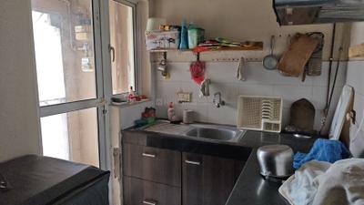 Kitchen Image of 1000 Sq.ft 3 BHK Apartment / Flat for sale in Unitech Uniworld City, New Town Kolkata for Rs. 10000000