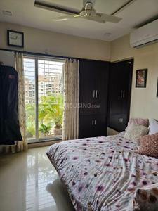 Bedroom Image of 606 Sq.ft 1 BHK Apartment / Flat for rent in Godrej Horizon, Mohammed Wadi Pune for Rs. 18500