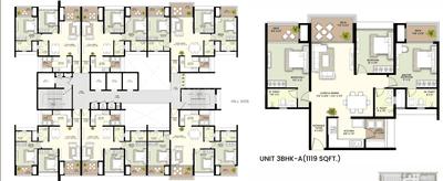 Image of 1215 Sq.ft 2 BHK Apartment / Flat for sale in Bavdhan, Pune for Rs. 10000000
