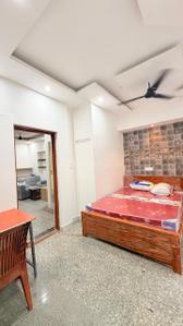 Bedroom Image of 500 Sq.ft 1 BHK Independent House for rent in Indira Nagar Bengaluru for Rs. 35000