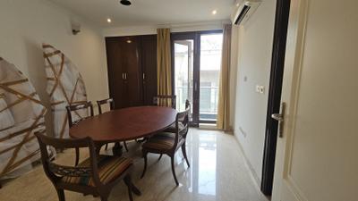 Dining Area Image of 3200 Sq.ft 4 BHK Builder Floor for rent in Vasant Vihar New Delhi for Rs. 250000