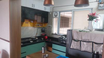 Kitchen Image of 800 Sq.ft 3 BHK Apartment / Flat for sale in Sun Legacy Reverside, Moshi Pune for Rs. 7300000