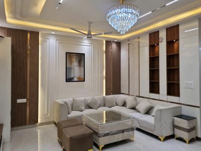 Living Room Image of 1300 Sq.ft 4 BHK Apartment / Flat for sale in G3 Builders Floor by G3 Buildtech, Sector 15 Dwarka New Delhi for Rs. 13500000