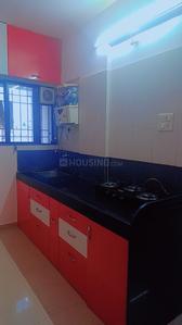 Kitchen Image of 700 Sq.ft 1 BHK Apartment / Flat for rent in Shree Nagari, Dhanori Pune for Rs. 21000