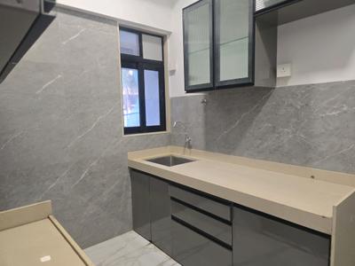 Kitchen Image of 670 Sq.ft 2 BHK Apartment / Flat for sale in MICL Aaradhya Parkwood 1, Mira Road East Mira Bhayandar for Rs. 12700000