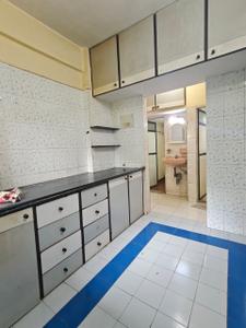 Kitchen Image of 650 Sq.ft 1 BHK Apartment / Flat for rent in Kalwa Thane for Rs. 21000