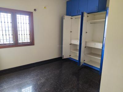 Bedroom Image of 1200 Sq.ft 2 BHK Builder Floor for rent in Sahakara Nagar Bengaluru for Rs. 25000