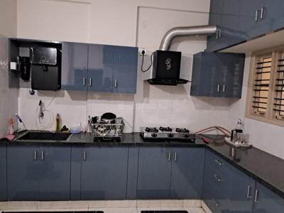 Kitchen Image of 1100 Sq.ft 2 BHK Independent House for rent in Aarya Parameshwara Paradise, K R Puram Bengaluru for Rs. 30000