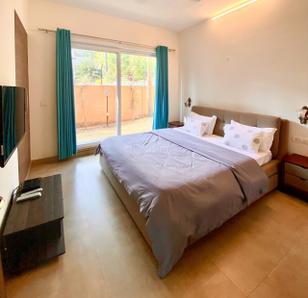 Bedroom Image of 1948 Sq.ft 3 BHK Villa for rent in Vagator Goa for Rs. 165000