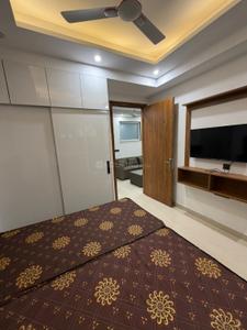 Bedroom Image of 1500 Sq.ft 1 BHK Builder Floor for rent in Sector 46 Gurgaon for Rs. 31000