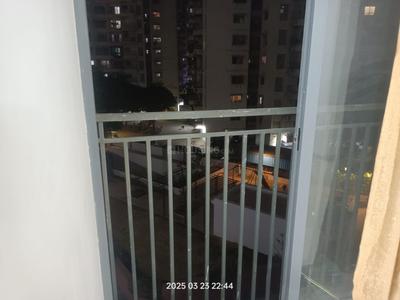 Balcony Image of 900 Sq.ft 1 BHK Apartment / Flat for rent in Godrej Vanaangan, Jagatpur Ahmedabad for Rs. 17000