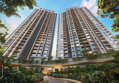 Image of 1108 Sq.ft 2 BHK Apartment / Flat for sale in Miracle Imperio Towers, Tathawade, Pune for Rs. 8500000