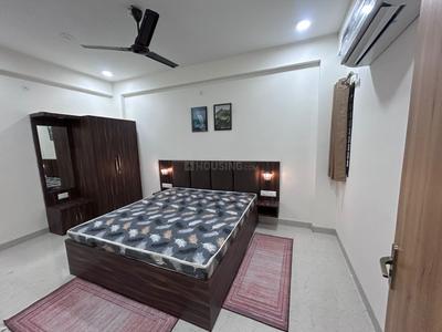 Bedroom Image of 1000 Sq.ft 1 BHK Builder Floor for rent in Mahalakshmi Nagar Indore for Rs. 20000