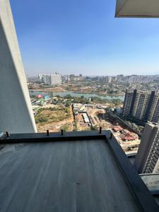 Balcony Image of 1126 Sq.ft 2 BHK Apartment / Flat for sale in Goel Ganga Serio E F Building, Kharadi Pune for Rs. 13800000