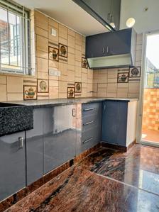 Kitchen Image of 650 Sq.ft 1 BHK Independent House for rent in Marathahalli Bengaluru for Rs. 20000