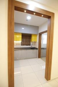 Kitchen Image of 1700 Sq.ft 3 BHK Apartment / Flat for rent in L And T Raintree Boulevard, Sahakara Nagar Bengaluru for Rs. 85000