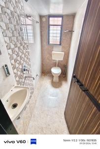 Bathroom Image of 800 Sq.ft 1 BHK Apartment / Flat for rent in Pimple Gurav Pune for Rs. 18000