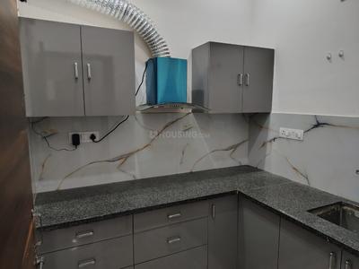 Kitchen Image of 550 Sq.ft 1 BHK Apartment / Flat for rent in Malviya Nagar Jaipur for Rs. 18000