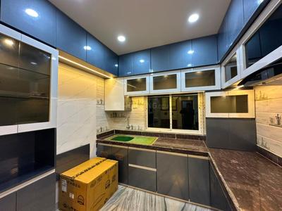 Kitchen Image of 1350 Sq.ft 3 BHK Apartment / Flat for rent in New Town Kolkata for Rs. 56000