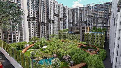 Balcony Image of 845 Sq.ft 2 BHK Apartment / Flat for sale in Sonai Clara, Ravet Pune for Rs. 8300000