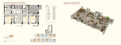 Image of 2729 Sq.ft 3 BHK Apartment / Flat for sale in Udyatt, Tangra, Kolkata for Rs. 45000000
