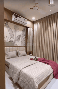 Bedroom Image of 1450 Sq.ft 3 BHK Apartment / Flat for sale in Samarth Sapphire, Pal Gam Surat for Rs. 7150000
