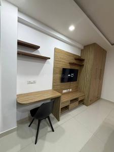 Hall Image of 740 Sq.ft 1 BHK Apartment / Flat for rent in Gauthami Iconia, Gachibowli Hyderabad for Rs. 11000