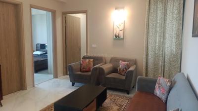 Living Room Image of 1400 Sq.ft 2 BHK Apartment / Flat for rent in M3M Skywalk, Sector 74 Gurgaon for Rs. 45000