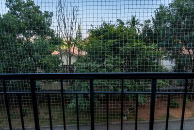 Balcony Image of 2000 Sq.ft 3 BHK Apartment / Flat for rent in Adarsh Palm Retreat Tower 1, Bellandur Bengaluru for Rs. 130000