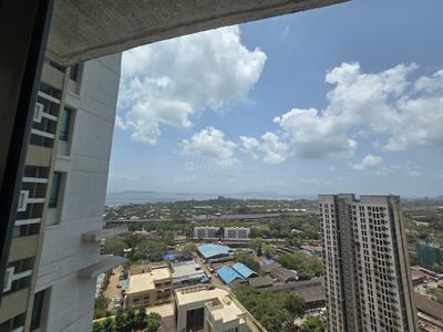Balcony Image of 960 Sq.ft 2 BHK Apartment / Flat for rent in Peninsula Ashok Gardens, Parel Mumbai for Rs. 140000