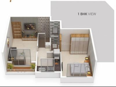 Image of 640 Sq.ft 1 BHK Apartment / Flat for sale in Yavhi Altamount, Ambernath West, Ambernath for Rs. 2650000