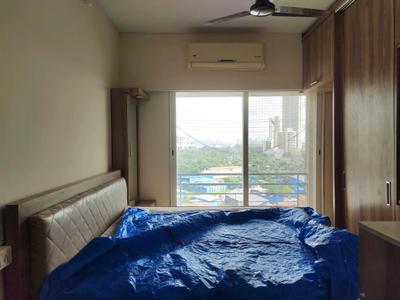 Bedroom Image of 600 Sq.ft 1 BHK Apartment / Flat for rent in Gurukrupa Marina Enclave, Malad West Mumbai for Rs. 40000