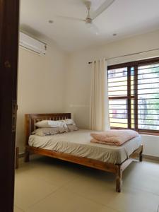 Bedroom Image of 1200 Sq.ft 2 BHK Builder Floor for rent in Indira Nagar Bengaluru for Rs. 73000