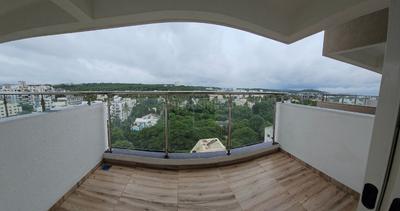 Balcony Image of 1065 Sq.ft 3 BHK Apartment / Flat for rent in Citadel Walvekar Commercial Complex, Parvati Darshan Pune for Rs. 50000
