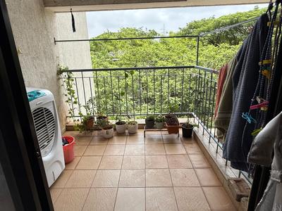 Balcony Image of 1150 Sq.ft 2 BHK Apartment / Flat for sale in Pride Purple Park Street, Wakad Pune for Rs. 13900000