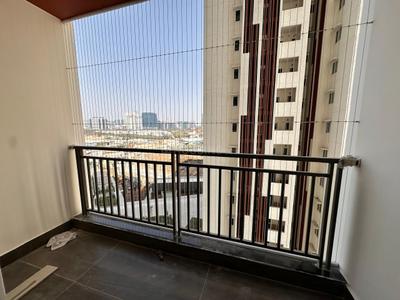 Balcony Image of 1326 Sq.ft 2 BHK Apartment / Flat for rent in Aparna Zenon, Manikonda Hyderabad for Rs. 55000