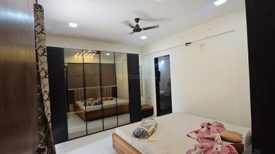 Bedroom Image of 1100 Sq.ft 2 BHK Apartment / Flat for rent in Ravi Amodini Apartment, Renuka Nagar Nashik for Rs. 25000
