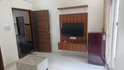 Living Room Image of 550 Sq.ft 1 BHK Apartment / Flat for rent in Nagavara Bengaluru for Rs. 25000