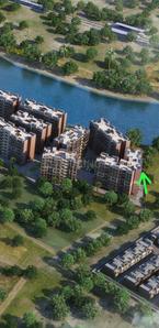 Image of 570 Sq.ft 1 BHK Apartment / Flat for sale in Akshar River Gate, Rasayani, Navi Mumbai for Rs. 2500000