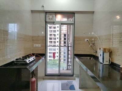 Kitchen Image of 1105 Sq.ft 3 BHK Apartment / Flat for rent in Kasarvadavali Thane for Rs. 45000