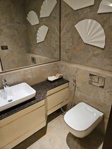Bedroom Two Image of 830 Sq.ft 2 BHK Apartment / Flat for sale in Monte South, Byculla Mumbai for Rs. 30000000