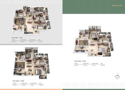Image of 1650 Sq.ft 3 BHK Apartment / Flat for sale in Vani Vihar, Bhubaneswar for Rs. 14150000