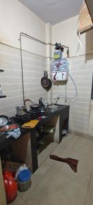 Kitchen Image of 500 Sq.ft 1 BHK Apartment / Flat for rent in Cidco Kargil CHS, Ghansoli Navi Mumbai for Rs. 20000