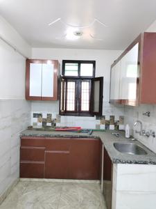 Kitchen Image of 650 Sq.ft 2 BHK Builder Floor for sale in Bharat Vihar New Delhi for Rs. 4800000
