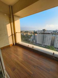 Balcony Image of 1300 Sq.ft 3 BHK Apartment / Flat for rent in Ashok Elite, Gangapur Nashik for Rs. 32000
