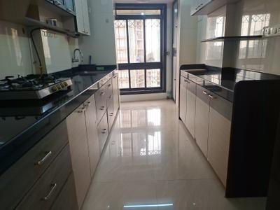 Kitchen Image of 935 Sq.ft 2 BHK Apartment / Flat for rent in HDIL Dheeraj Ganga, Malad West Mumbai for Rs. 60000