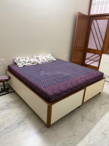 Bedroom Image of 1200 Sq.ft 2 BHK Builder Floor for rent in Malviya Nagar Jaipur for Rs. 28000