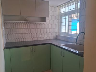 Kitchen Image of 500 Sq.ft 1 BHK Builder Floor for rent in HBR Layout Bengaluru for Rs. 15000